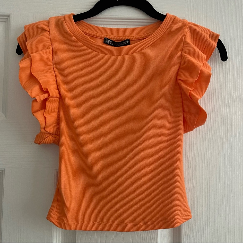 Zara Ruffle Top